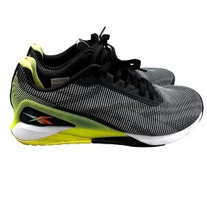 Reebok Nano X1 GRIT Black/Energy Glow/Digital‎ Women's 7 Training Shoes Gym